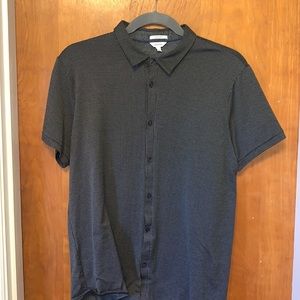 Calvin Klein short-sleeve polo, 100% cotton